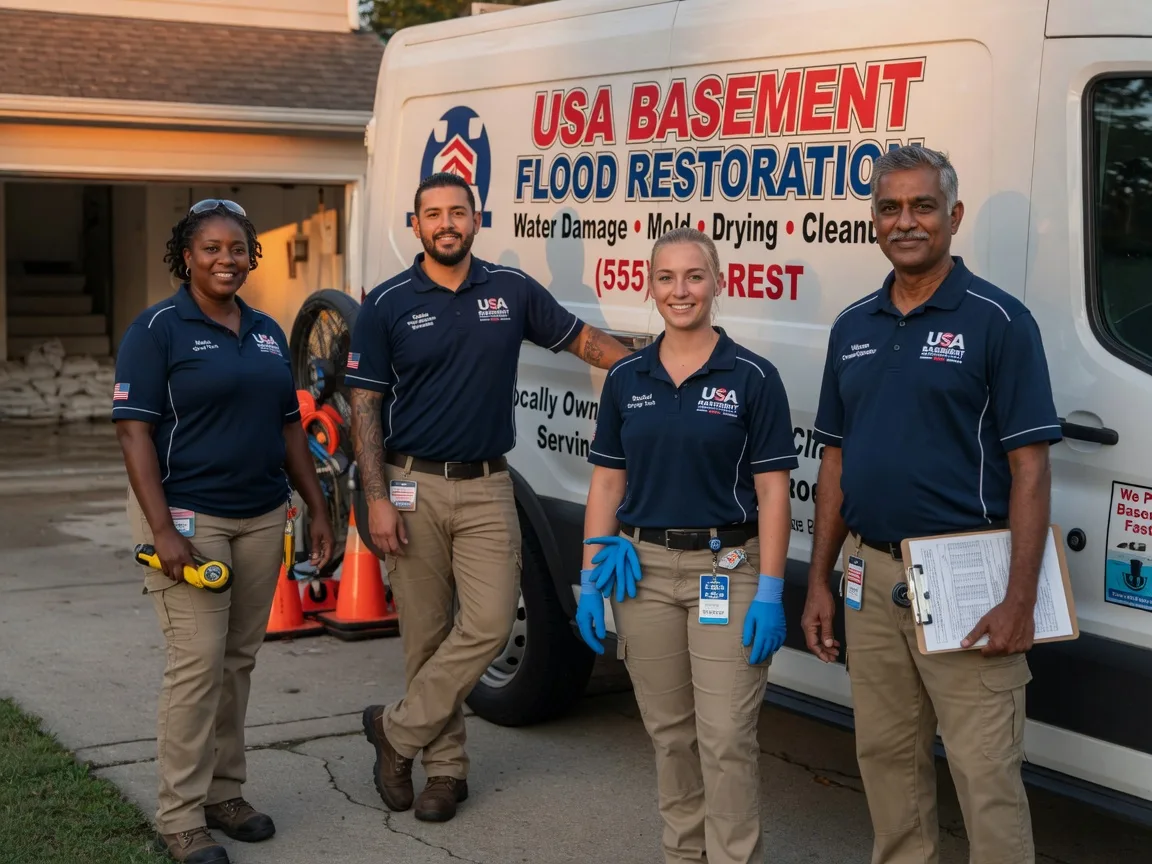 Basement Flood Cleanup company in Hiltons, VA