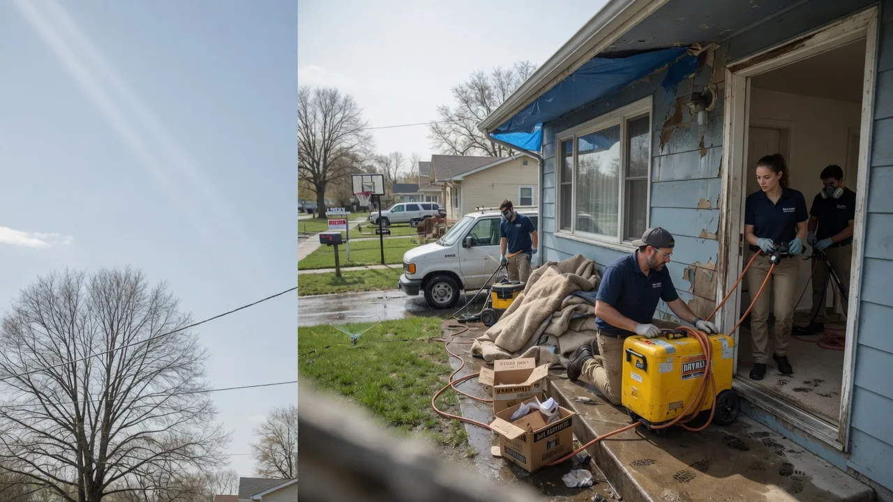 Basement Flood Cleanup in Hiltons, VA near me
